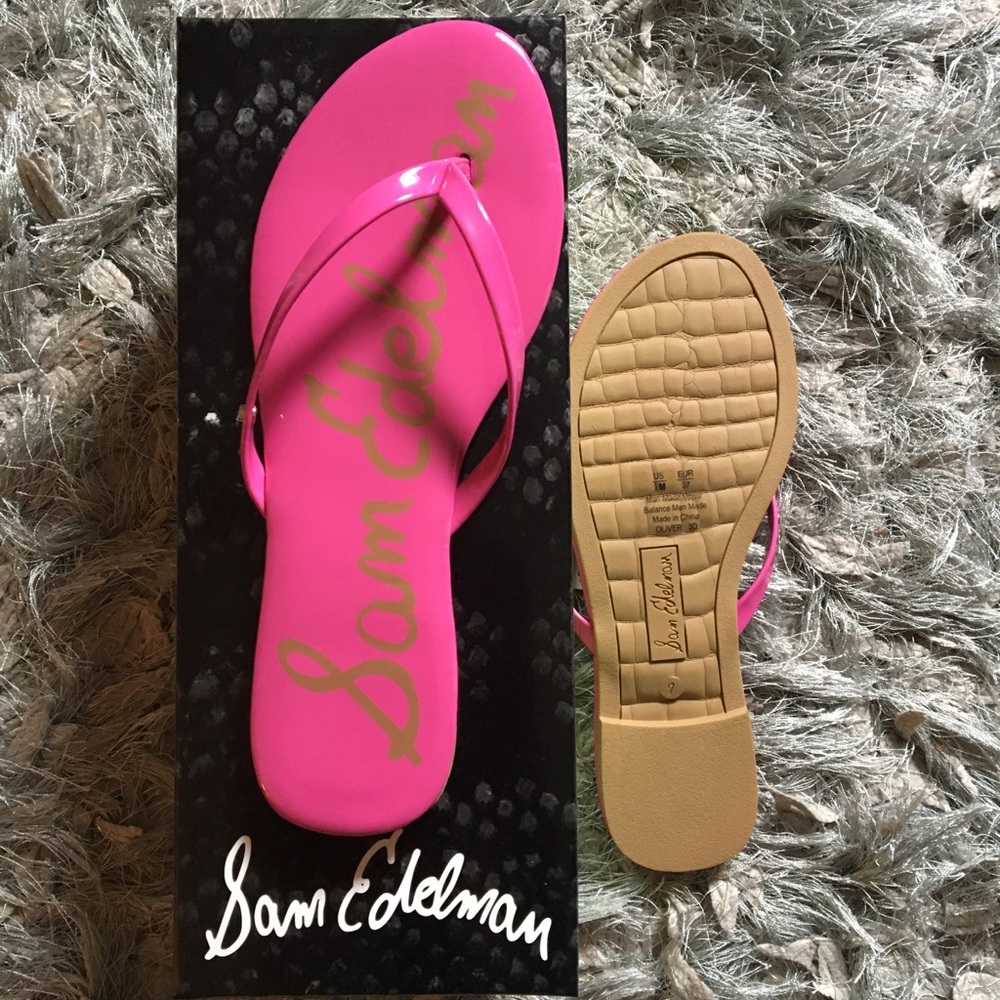 Sam Edelman Hot Pink Sandals